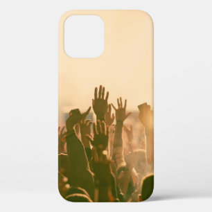 Crowd at concert - Retro-Stil Fotokonzert, Case-Mate iPhone Hülle