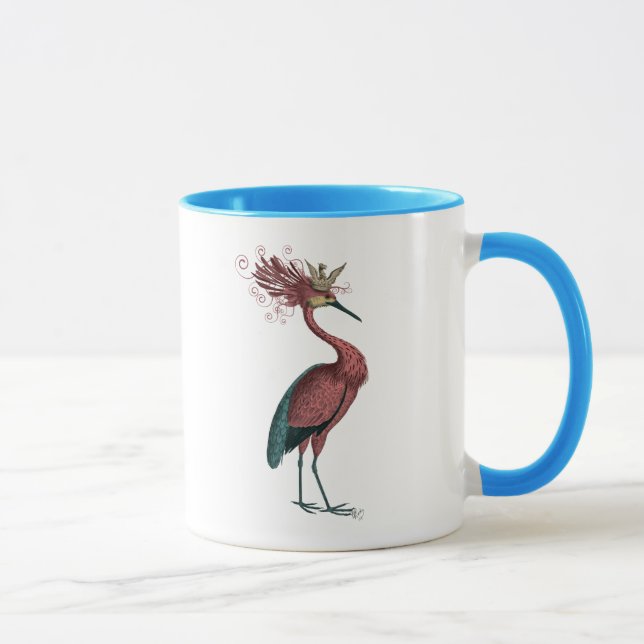 Crowed Marsala Heron Tasse (Rechts)