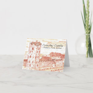 Crowley Castle Notecard Karte