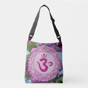 Crown chakra Custom All-Over-Print Cross Body Bag Tragetaschen Mit Langen Trägern