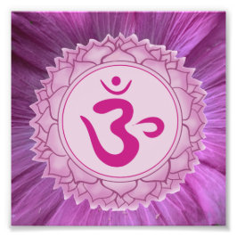 Crown chakra Foto Paper (Satin)