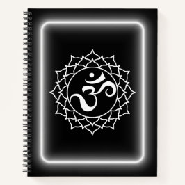 Crown Chakra Notebook Journal Notizbuch
