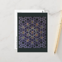 Crown Jewels Quilt Postcard