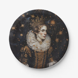 Crown Josephine - Rundpapier-Teller Pappteller