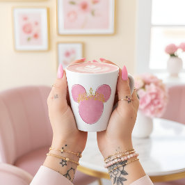 Crown Latte Mug Milchtasse