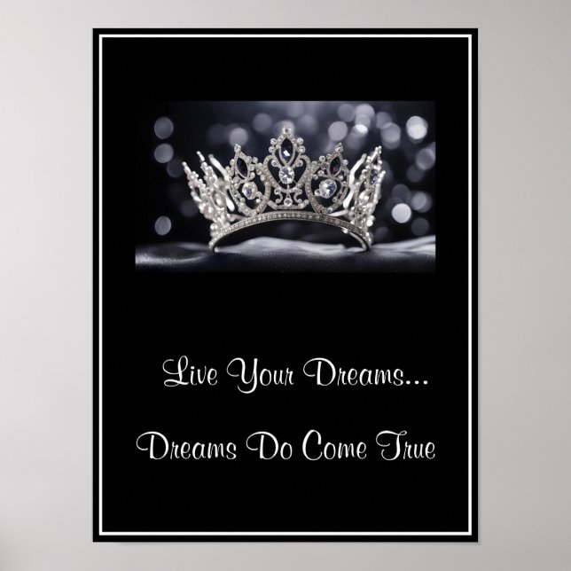 Crown Live Your Dreams Poster (Vorne)
