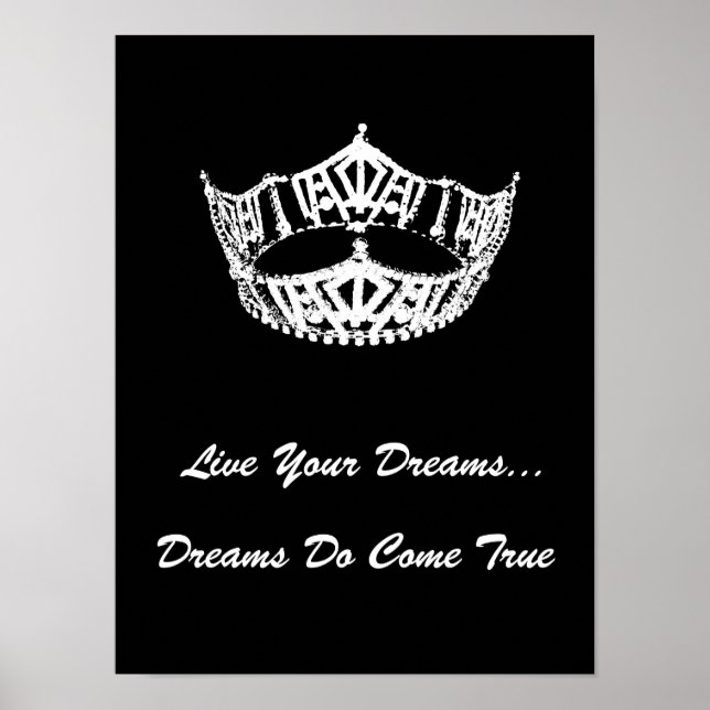 Crown Live Your Dreams Poster (Vorne)