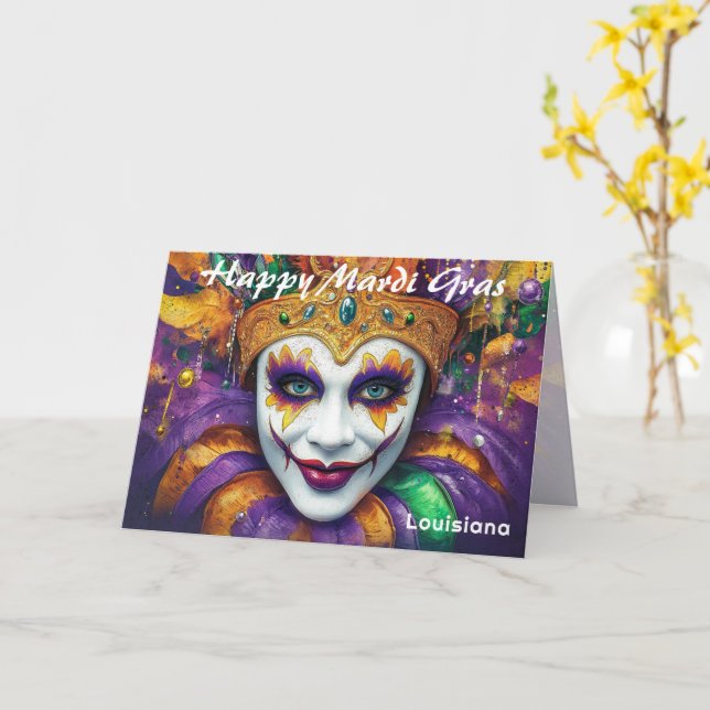 💚💜💛Crown Me Crazy: The Royal Ruckus Card Karte (Gelbe Blume)