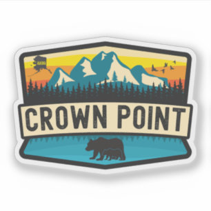 Crown Point, Alaska Aufkleber