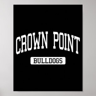 Crown Point High School Hs Kunstwerk Poster