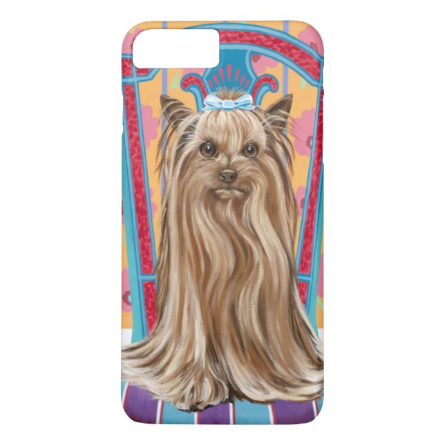 Crown Princess Yorkie Case-Mate iPhone Hülle (Rückseite)
