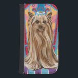 Crown Princess Yorkie Galaxy S4 Geldbeutel Hülle<br><div class="desc">Tiere</div>