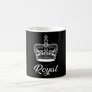 Crown Queen Princess Gold Royal Funny Gift Idee Kaffeetasse