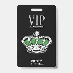 Crown VIP-Abzeichen Ausweis