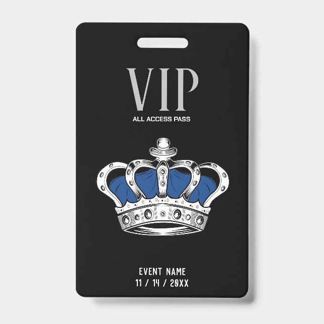 Crown VIP-Abzeichen Ausweis (Vorderseite)