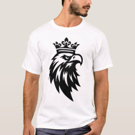 “Crowned Eagle – Royal Power Tee” T-Shirt