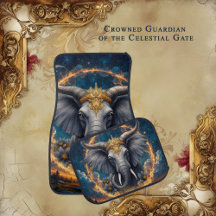 Crowned Guardian of the Celestial Gate the elefant