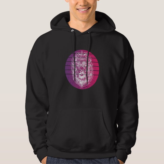 Crowned Lion Hoodie (Vorderseite)