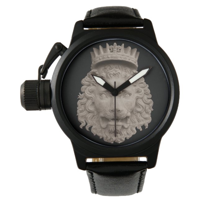 Crowned Lion Watch Armbanduhr (Vorderseite)