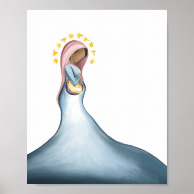 Crowned with the Stars Print Poster (Vorne)