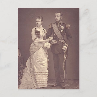 CROWNPRINCE RUDOLF & STEPHANIE, Österreich #002H Postkarte