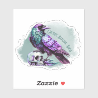 Crows Before Bros Aufkleber