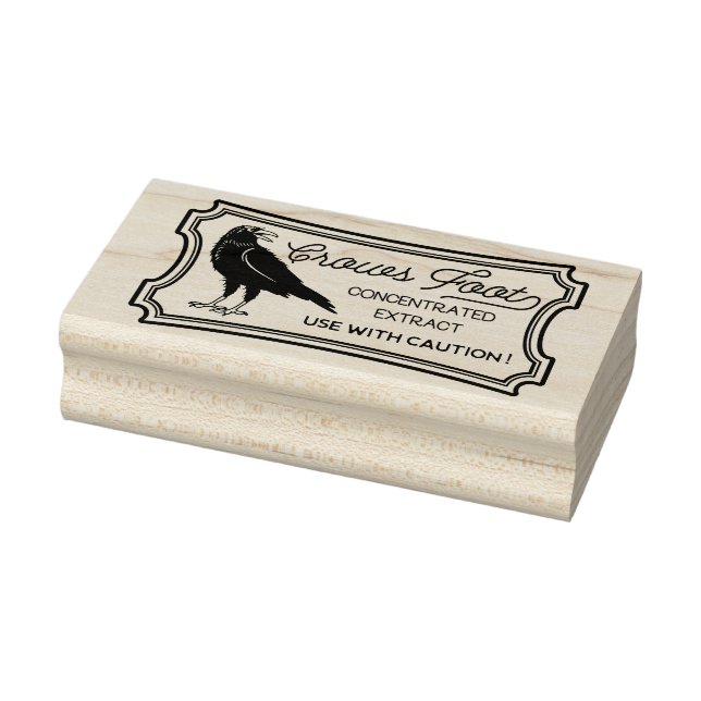 Crows Foot Gummistempel (Stempel)