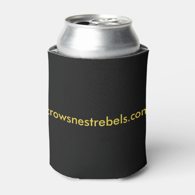 Crows Nest Rebels Stubby Holder Dosenkühler (Kanne Vorderseite)