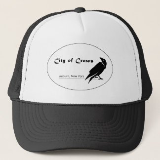 Crows Schwarz-Weiß-Logo Truckerkappe