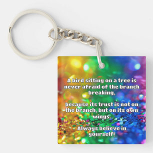 Croyance Empath Citation d'encouragement positif