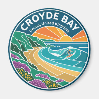 Croyde Bay Vereinigtes Königreich Magnet