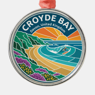 Croyde Bay Vereinigtes Königreich Ornament Aus Metall