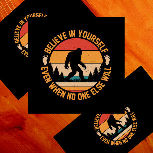 Croyez En Vous-Même Bigfoot Noir