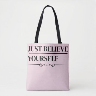 Croyez en Vous-Même | Sac Cabas de Citation Motiva