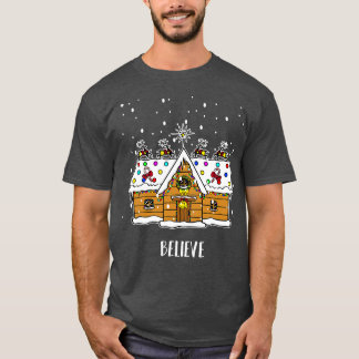 Croyez Funny Père Noël Tshirt de Noël garçon fille