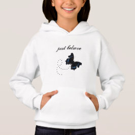 Croyez juste le sweat - shirt à capuche avec le