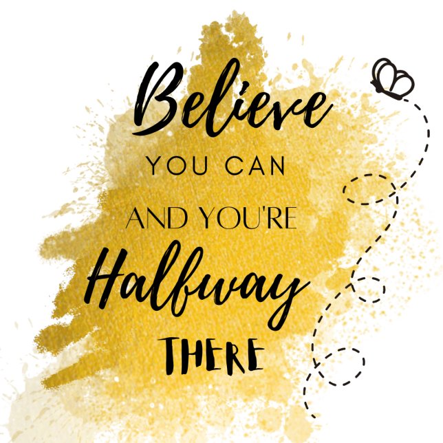 Croyez que vous pouvez Motivational Sweatshirt (Créateur téléchargé)