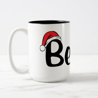 Croyez, tasse de café de casquette de Père Noël
