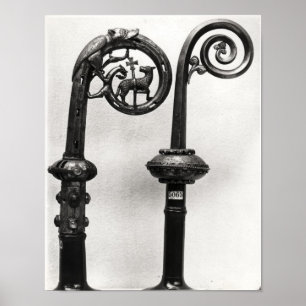 Crozier der Äbte von Clairvaux Poster