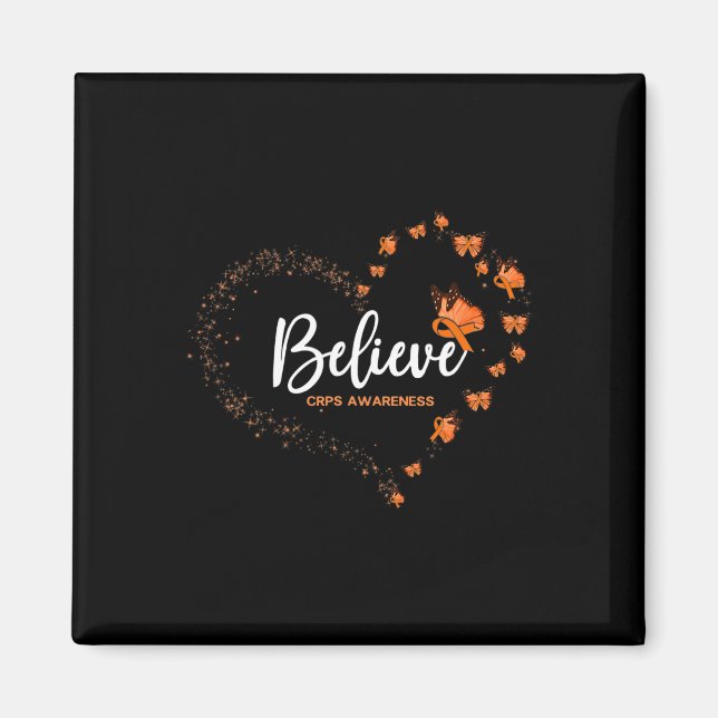 Crps Awareness Butterfly Glauben Magnet (Vorne)