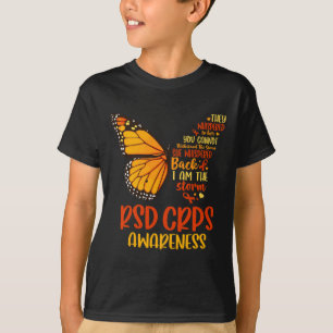 Crps Awareness Complex Regional Pain Syndrome Hint T-Shirt