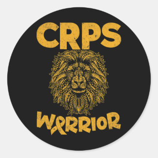 Crps Awareness Complex Regional Pain Syndrome Warr Runder Aufkleber