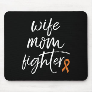 Crps Awareness Orange Ribbon Ehefrau Mama Kämpfen Mousepad