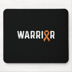 Crps Awareness Orange Ribbon Krieger Mousepad
