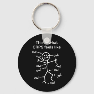 Crps Awareness - So fühlt sich Crps an Schlüsselanhänger