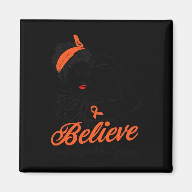 Crps Awareness Warrior Unzerbrechlicher Superheld Magnet (Vorne)