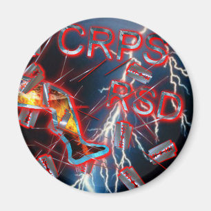 CRPS Blue Lightning Lames et aiguilles Magnet