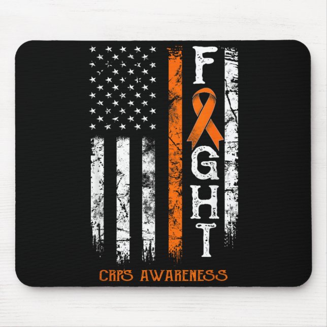 Crps Krieger Us Flagge Mousepad (Vorne)
