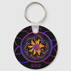 CRPS/RSD Rainbow Blaze Schlüsselanhänger