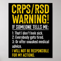Crps Rsd Warning Crps Awareness Survivor Crps-Warn